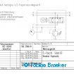 Schaltplan Hydraulik Steuerventil 4/3 Wegeventil Braeker-Hydraulik | circuit diagramm 4-port/3-way proportional valve